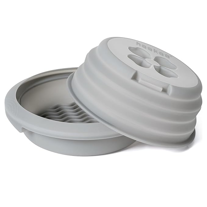 Haakaa Multipurpose Silicone Microwave Bottle Sterilizer & Steamer – Reusable by haakaa