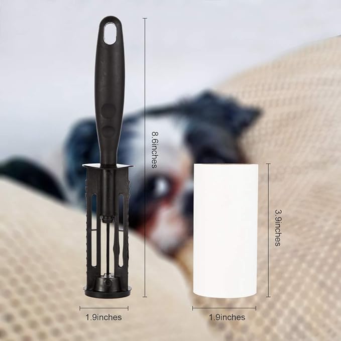 COMMEMA Lint Rollers for Pet Hair Extra Sticky, Pet Hair Remover Set Brush for - Image 6