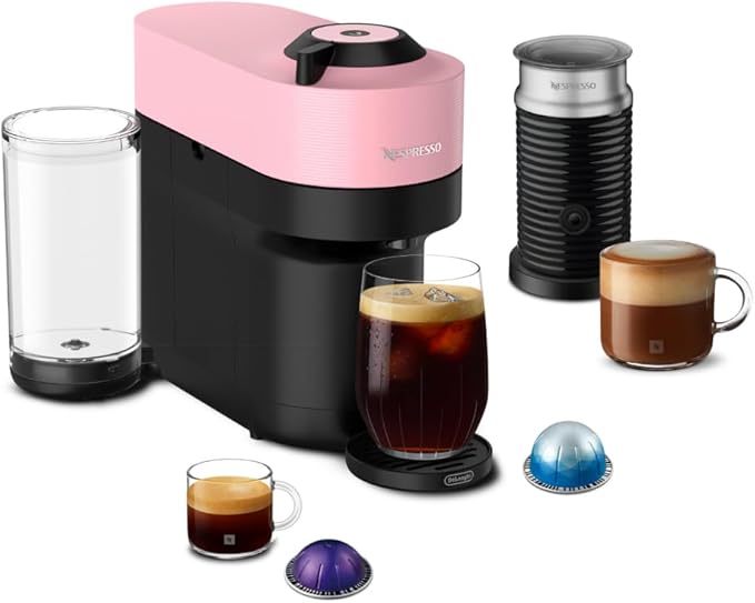 Nespresso Vertuo Pop+ Coffee and Espresso Maker by De'Longhi by Nespresso