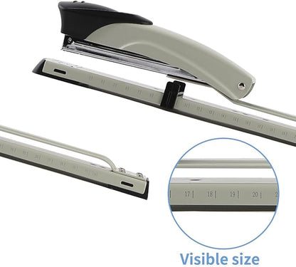 Long Reach Stapler, with 2000 Staples & Stapler Remover Full Strip，20-25 Sheet - Image 6
