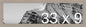 Frame It Easy 33 x 9 Rustic Gray Wood Frame by FrameItEasy