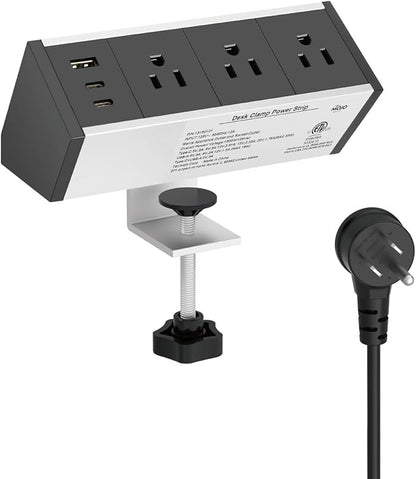 Tecmojo Desk Clamp Power Strip 3 Outlet by Tecmojo