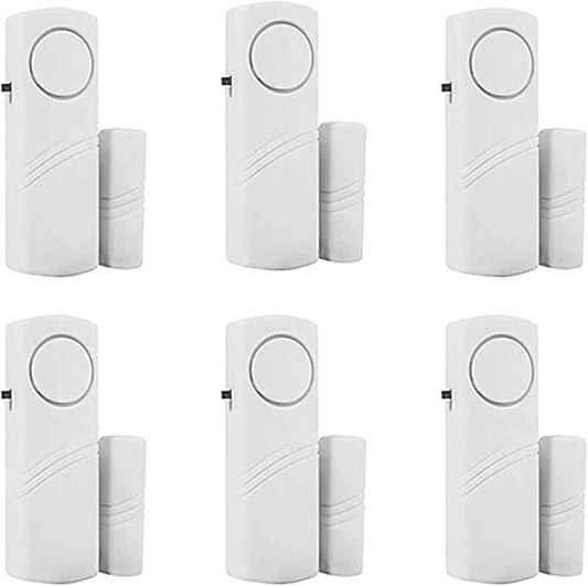 6 Pack Window Alarm Door Magnetic Sensor Alarm by Caoxiong
