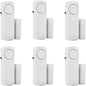 6 Pack Window Alarm Door Magnetic Sensor Alarm by Caoxiong