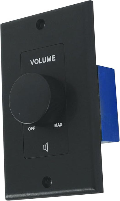 Rockville VOL70200 Black 200W 70V Volume Control Zone Controller, Single Gang - Image 3