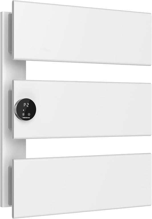 K&KALONZO Electric Towel Warmer, 18.35" W x 22.8" H Wall-Mounted Towel Heater by KKALONZO