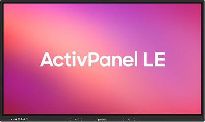 Promethean ActivPanel LE 75” High Specification Digital Whiteboard, 4K UHD by Promethean