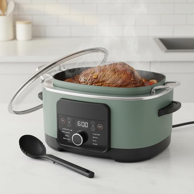 8.5 Quart Large Capacity Multi Cooker, Programmable Electric Pot - Image 9