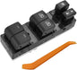ZAPOSTS 2+14 Metal Pins.Master Power Window Switch Fit by ZAPOSTS