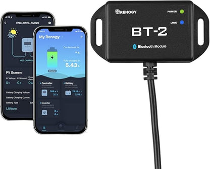 Rover Lite 60A MPPT Solar Charge Controller + BT-2 Smart Monitor - Image 3