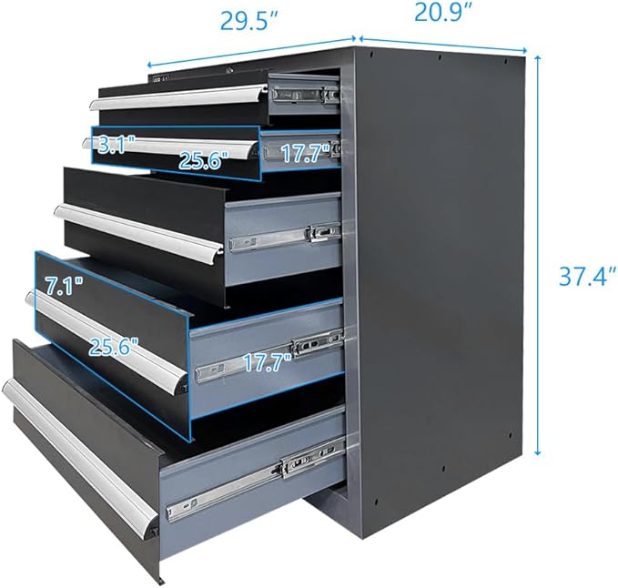 JZD Garage Storage Cabinet System Set - Image 7