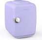 CROWNFUL Mini Fridge, 4 Liter/6 Can Portable Cooler and Warmer Personal by CROWNFUL