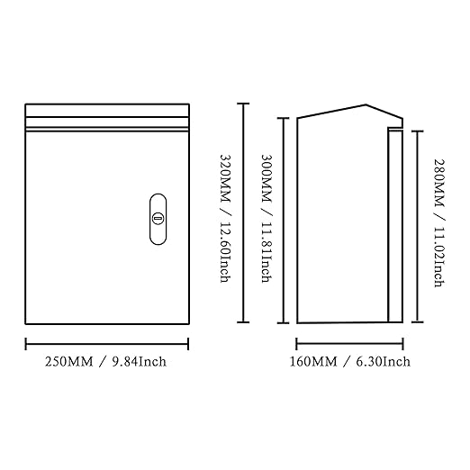 Waterproof Outdoor Electrical Box, IP56 Steel Construction Outdoor Junction Box - Image 6