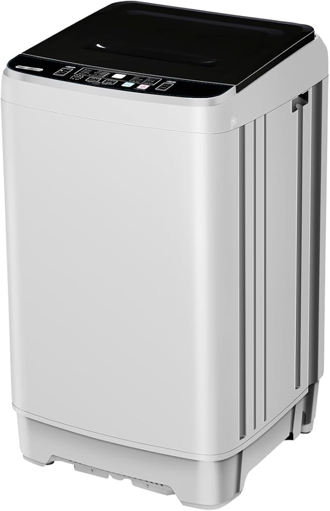 Anukis Fully Automatic Washing Machine, 13 lbs Capacity Clothes Washer and by Anukis