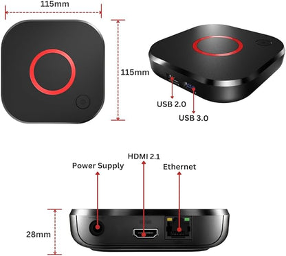 Raxxio MAG544w3 TV Set-Top Box - Image 6