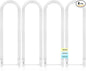 Luxrite U Bend LED Tube Light, T8 T12, 3 Colors 3500K | 4000K | 5000K, 2100 by LUXRITE