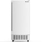 Coolski 15" W Commercial Under Counter Ice Maker Machine, Stainless Steel by Coolski