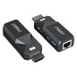 PWAY HDMI Extender 165ft Audio Video 1080P Over Cat5 Cat6 Ethernet Cable by PWAY