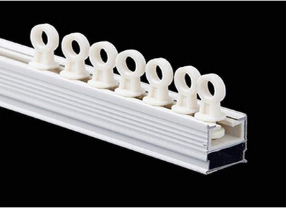 Luomorgo 50 Pcs Plastic Rollerbolt Window Curtain Glider Track Carrier Slide Wheels Rollers | Slide Wheels, Rollers