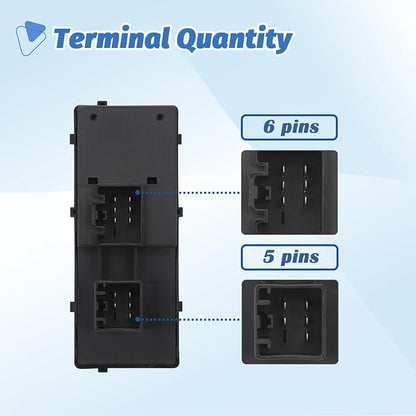 AiYiGu Power Window Switch Control Button Compatible - Image 4