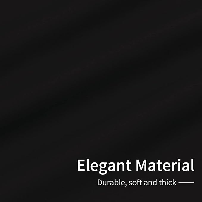 Easy-Going Blackout Curtains for Bedroom, Solid Thermal Insulated Grommet and - Image 6