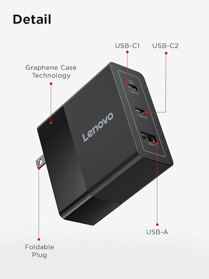 Lenovo 140W USB C Charger, GaN Power Adapter - Image 7