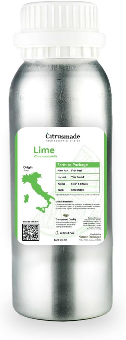 Lime Essential Oil by NaturePackaged