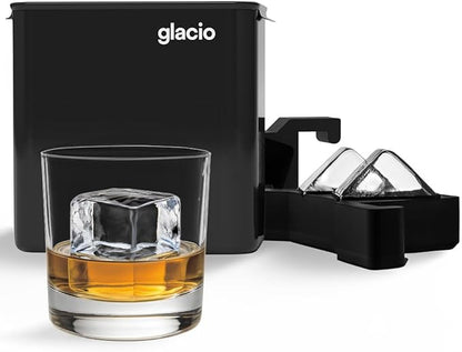 Clear Ice Maker Set – Crystal Clear Ice Ball & Cube Molds by glacio
