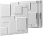Art3d White PVC 3D Wall Panels by Art3d