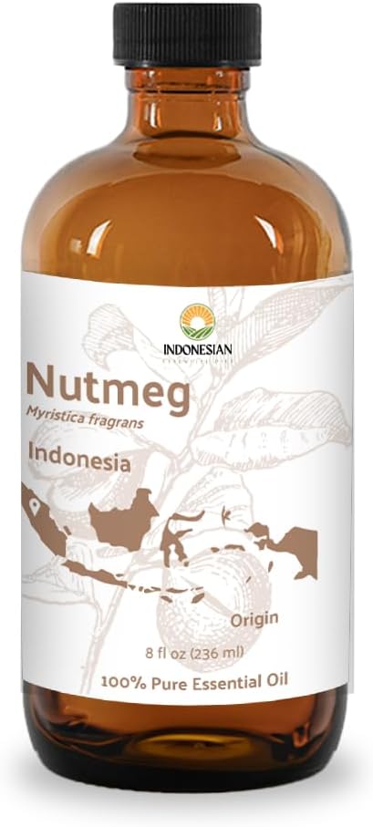 Nutmeg Essential Oil by NaturePackaged