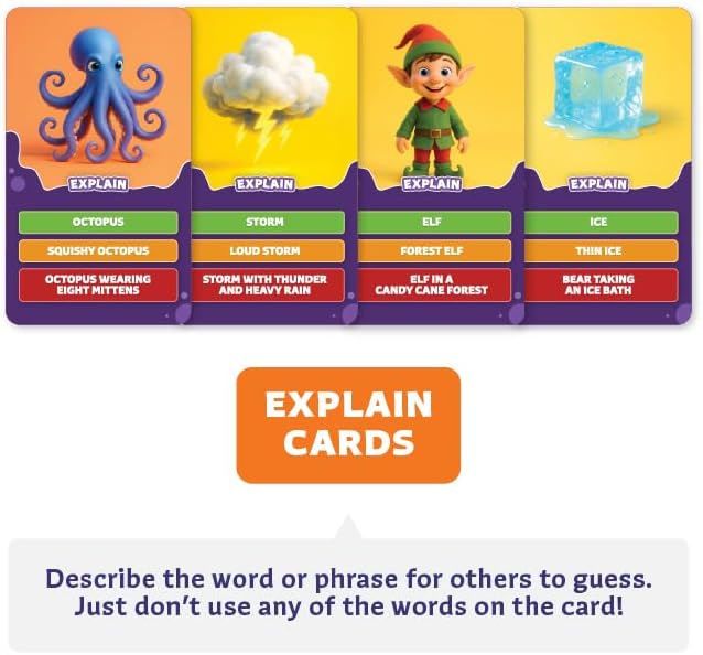 Epic Charades Mini Game for Kids Ages 6+ – Travel-Friendly Mini Edition – 80 - Image 6