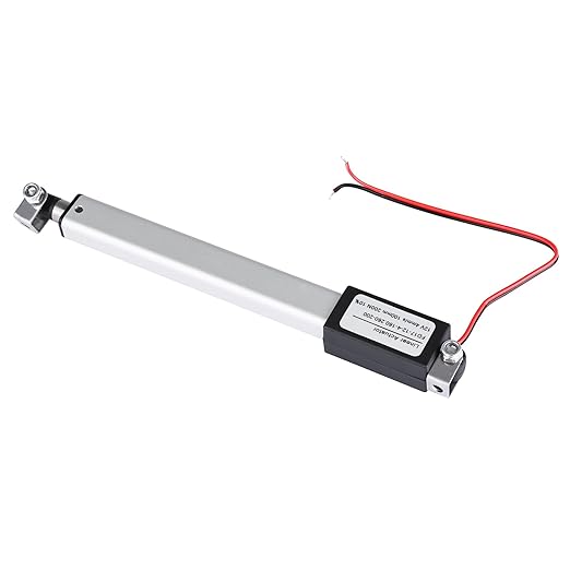 NORJIN Mini Electric Linear Actuator 12V, Speed 4mm/s, w/Mounting Brackets - Image 7