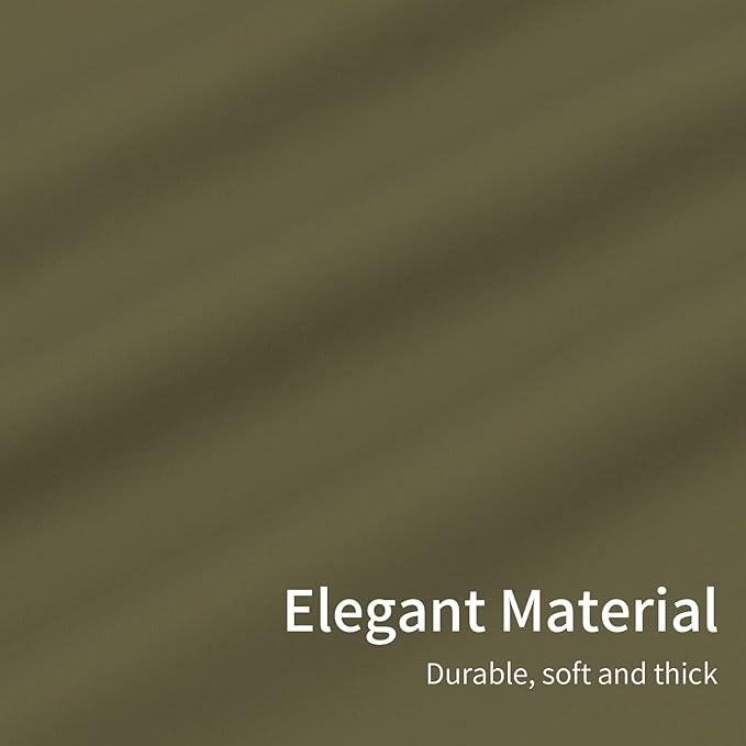 Easy-Going Blackout Curtains for Bedroom, Solid Thermal Insulated Grommet and - Image 6