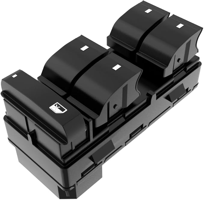 Power Window Master Control Switch Front Left Driver Side fit by Caiwin