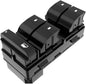 Power Window Master Control Switch Front Left Driver Side fit by Caiwin