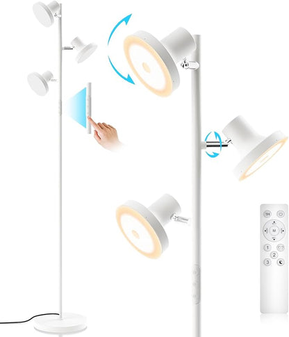 SIBRILLE 36W LED Tree Floor Lamp, Modern Dimmable Standing Lamp by SIBRILLE