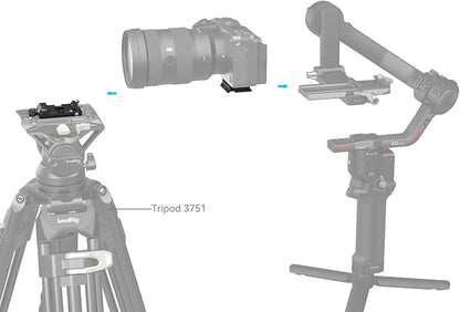 SmallRig Mount Plate Kit with Top Plate - Image 7