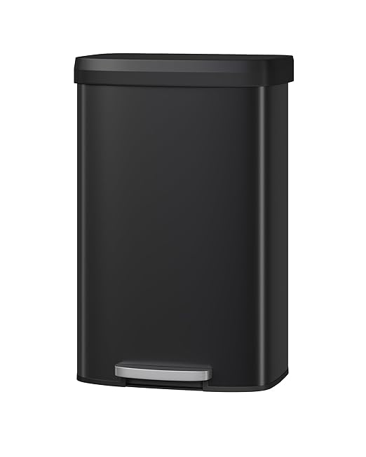 Garvee 21 gal / 80 L Metal Trash Can by Garvee