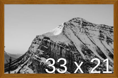 Frame It Easy 33 x 21 Hazel Wood Frame by FrameItEasy