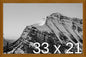 Frame It Easy 33 x 21 Hazel Wood Frame by FrameItEasy