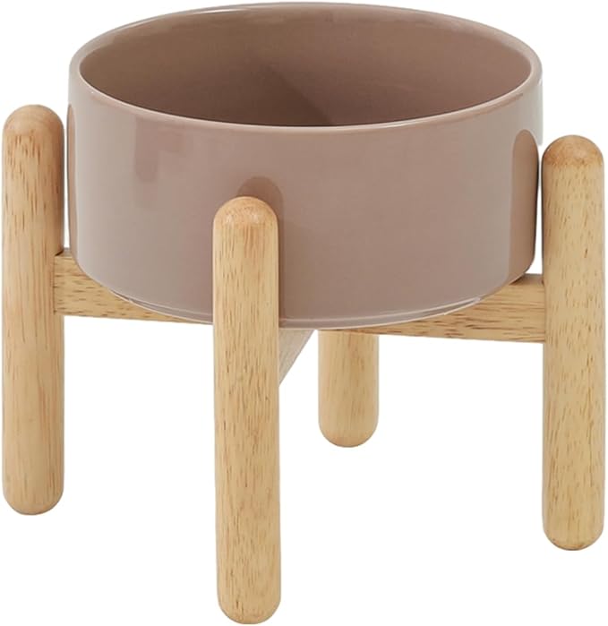 Ceramic 6.1inch Raised Dog Bowl by Havniva
