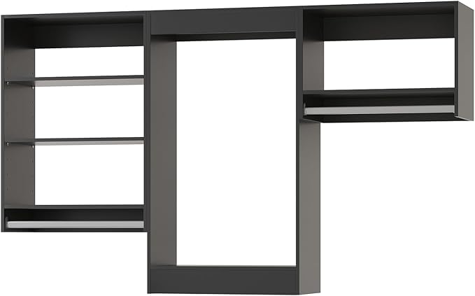 ROOMTEC Modular Closet System, Wall-Mounted Wooden Tower - Image 9
