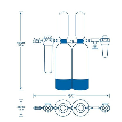 Aquasana Whole House Max Flow Water Filter | 1, 000 Gallons | Salt-Free - Image 7