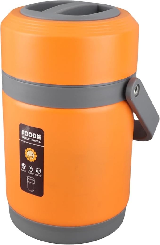 AYNEFY Electric Lunch Box, 2L Stainless Steel Portable Electric Food Warmer by AYNEFY