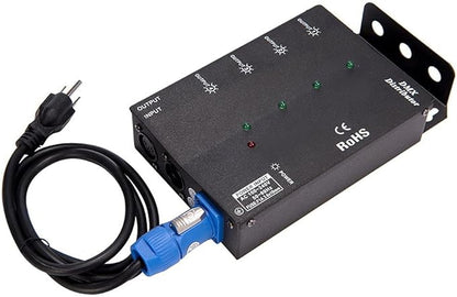 MFL. 4-Way Isolated DMX Splitter Amplifier Distributor - Image 6