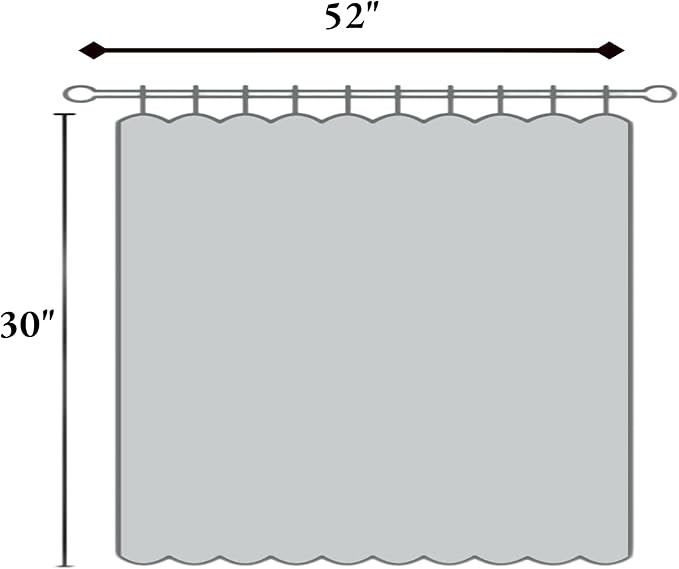 Hiasan RV Blackout Curtains for Bedroom, 52 x 30 Inches Long - Image 7