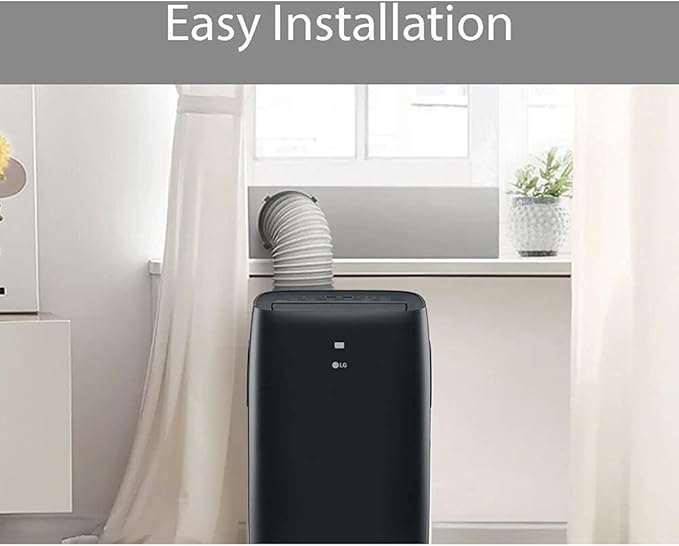 LG 8, 000 BTU Smart Portable Air Conditioner, Cools 350 Sq.Ft., Portable Air - Image 3