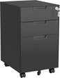 Letaya 3 Drawer Mobile File Cabinet by LetayaMetalCabinets