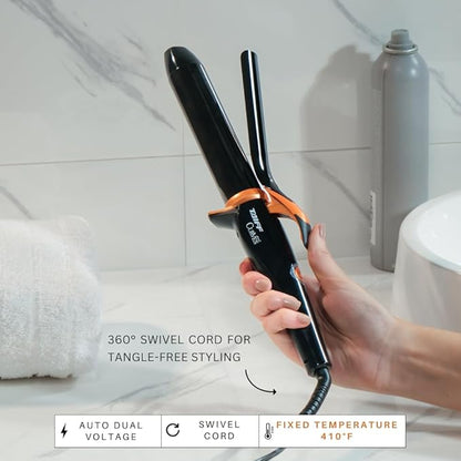 TAIFF Curves Professional Black Titanium Curling Iron – High-Performance Hair - Image 7