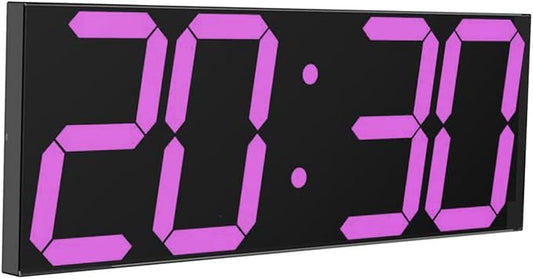 CHKOSDA LED Large Digital Wall Clock, Oversize Wall Clock by CHKOSDA